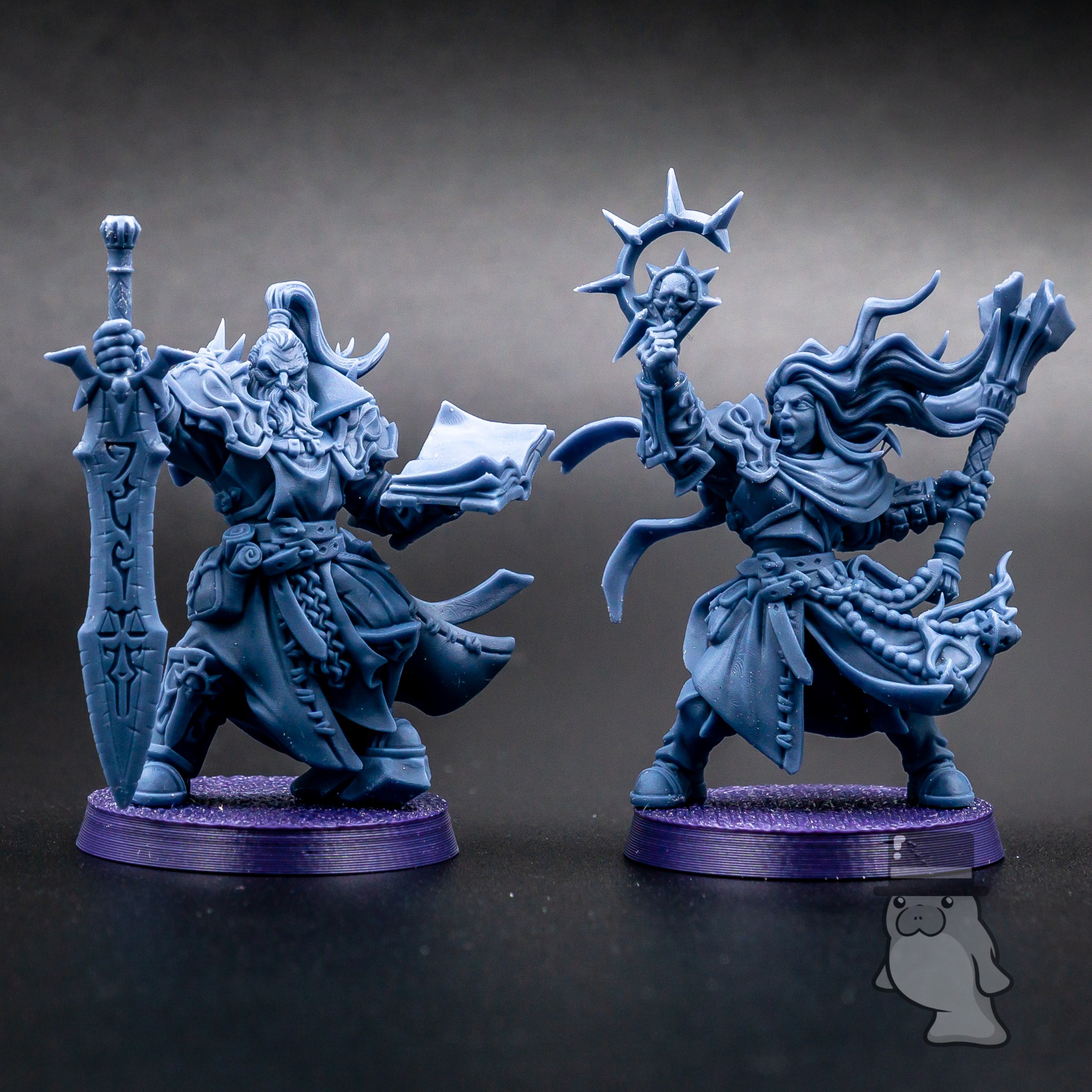 Priming / Assembly of Miniatures Mini Manatee New Zealand